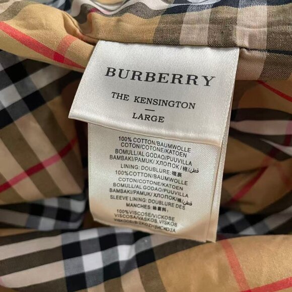 Kensington Water Resistant Gabardine Trench Coat - Picture 15 of 15